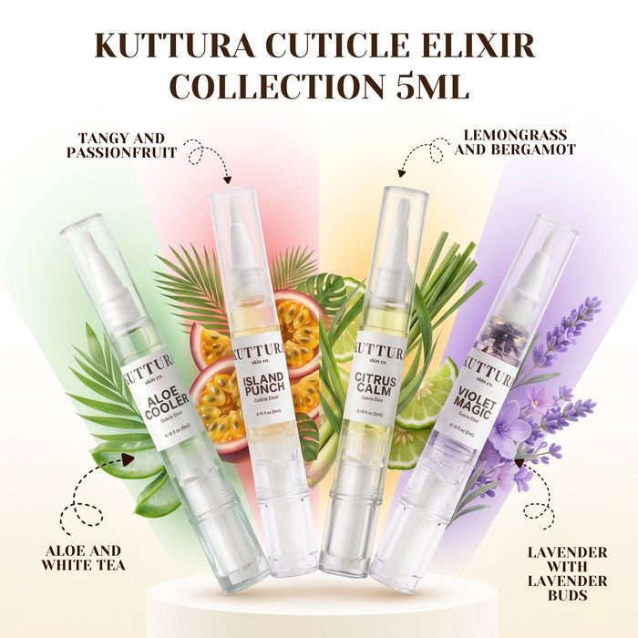 KUTTURA cuticle elixir scent collection